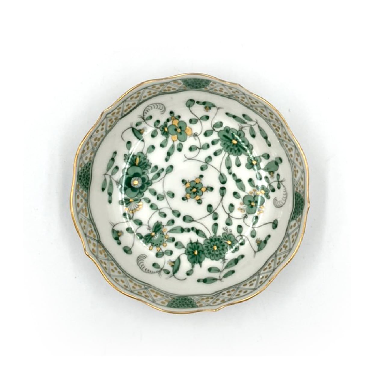 Meissen様専用 kiki 】MEISSEN マイセン 金彩花柄装飾 プレート 陶磁器