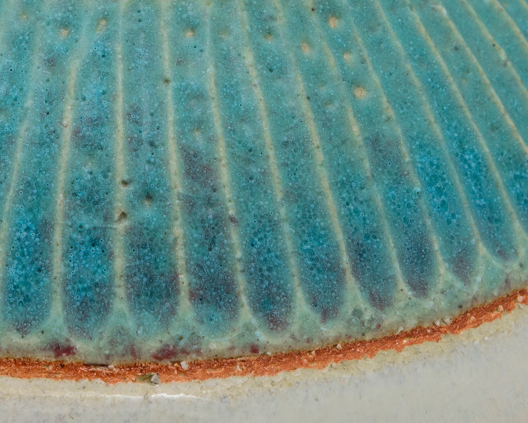 ご飯茶碗／シノギ／トルコ青UTSUWA