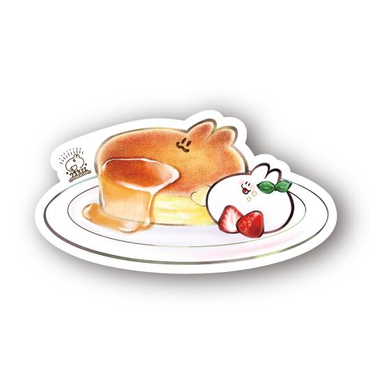 ぴろこ 様 ステッカー パンケーキ おもち村パンケーキステッカー | HAIKARA本舗