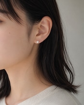 アコヤ真珠ピアス 5.0-5.5mm