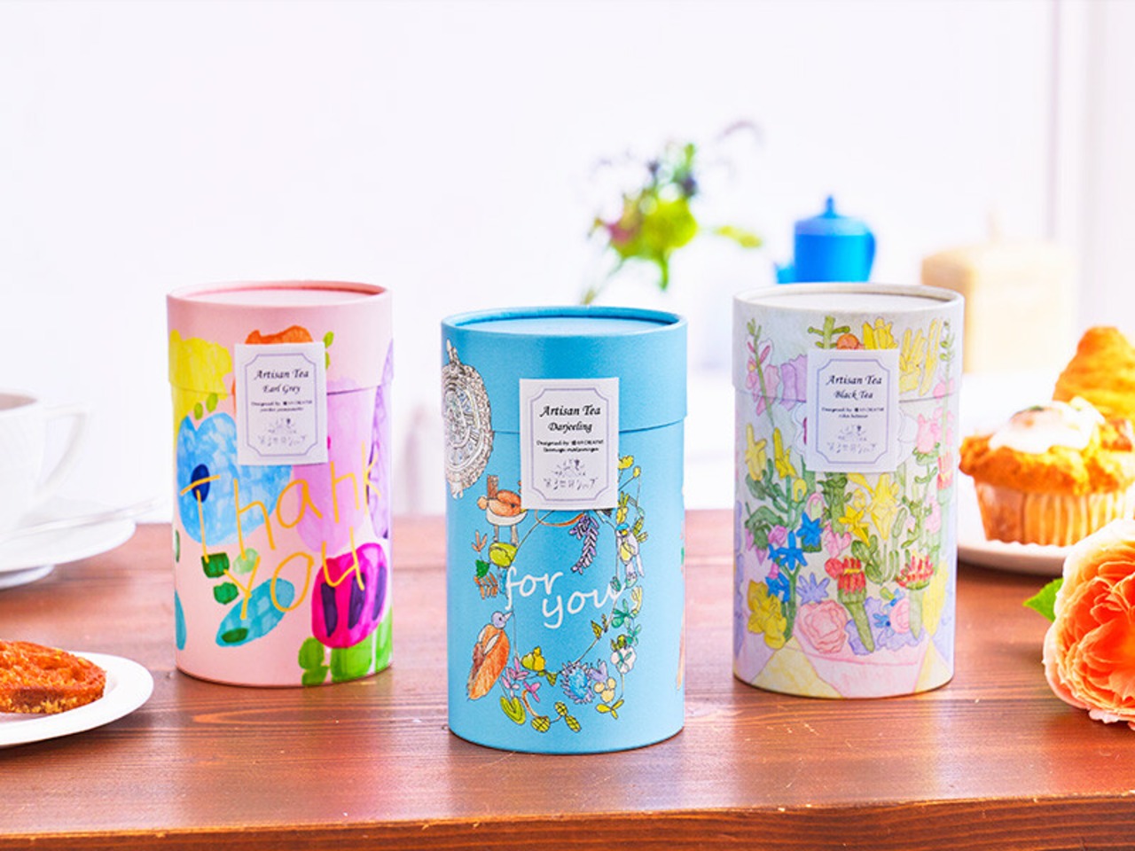 Artisan フェアトレードブラックティー（花束）　1.8g×6包【オーガニック／有機】【紅茶ギフト】