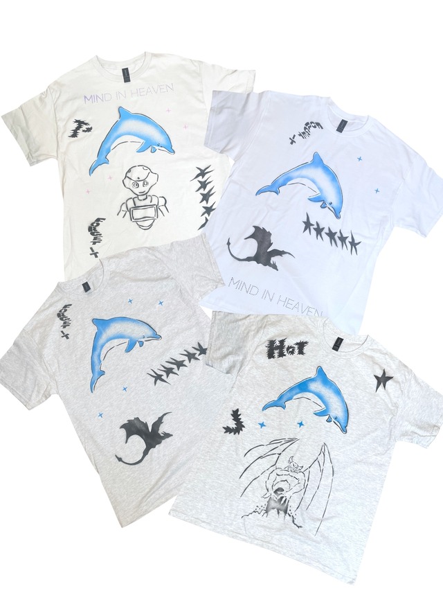 perfect plan Stencil T-shirt 【L】