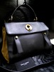 ◆SAINT LAURENT PARIS サンローラン MUSE TWO ハンドショルダー2way レザートート バッグ 黒茶◆ 使いやすいサンローランのアイコンモデル♪