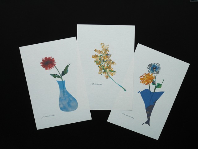 flower postcard 6枚セット