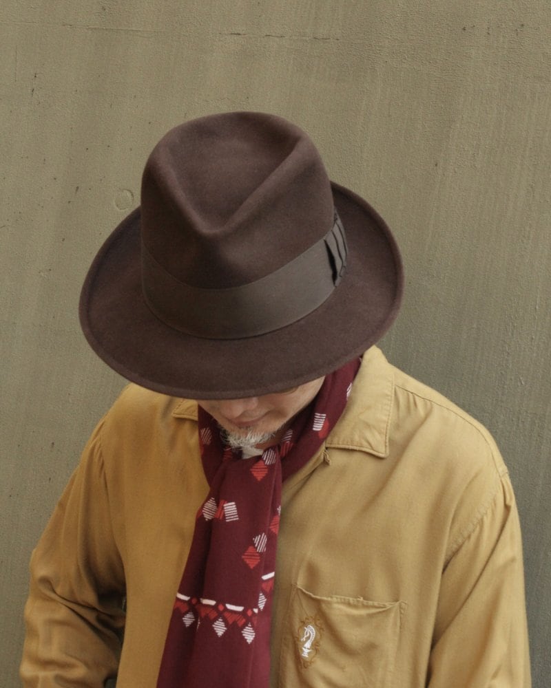 Stetson Whippet Vintage Fedora Hat [Royal Stetson Whippet] [1950s