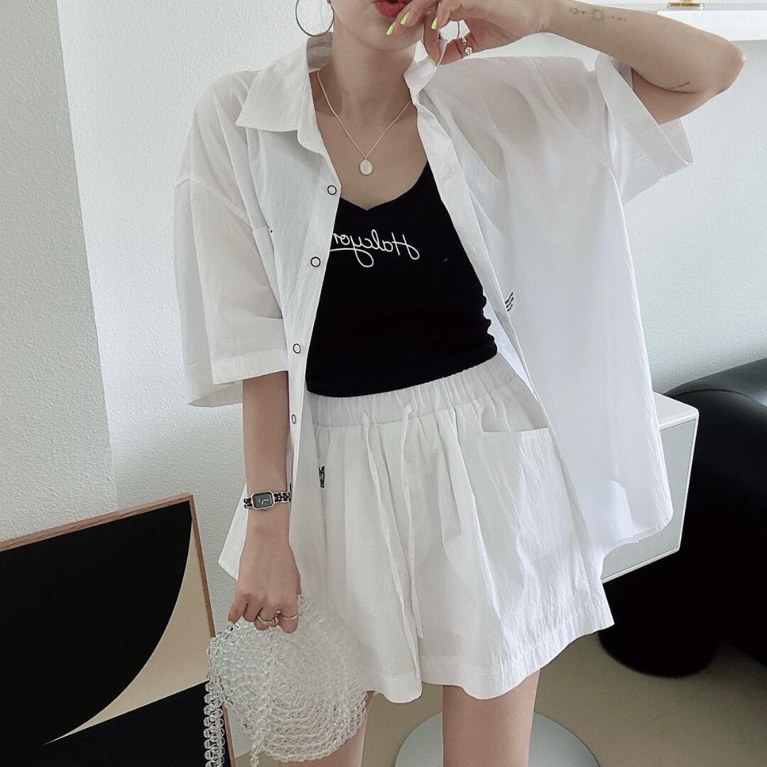 シャツ & ショートパンツ セットアップ 3412640