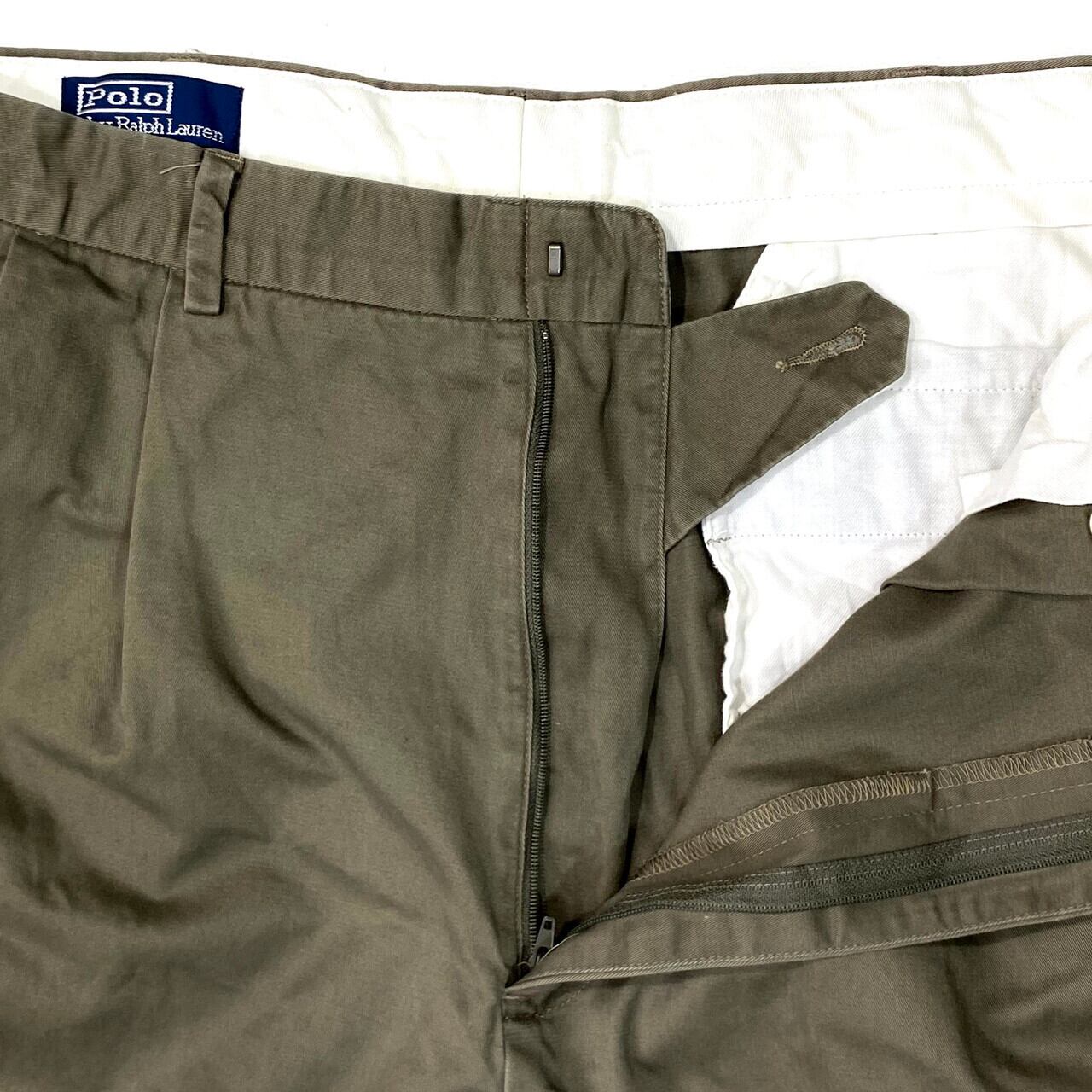 Polo Ralph Lauren ポロラルフローレン 2タック ツータック チノパンツ