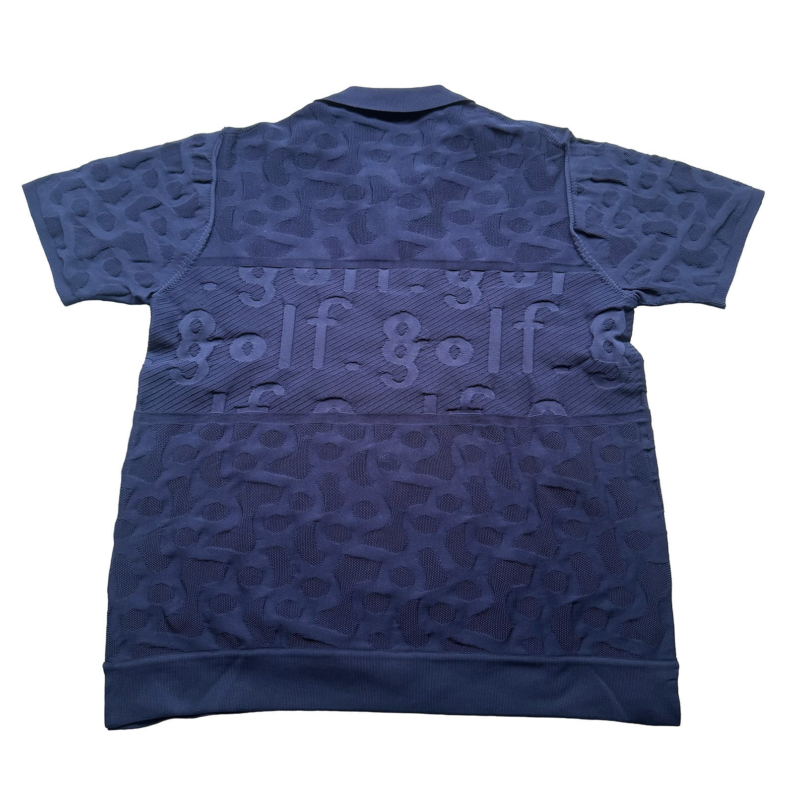 Gajess Kanon logo Polo Knit ネイビー 38 Kanon Logo Polo Knit | Gajess