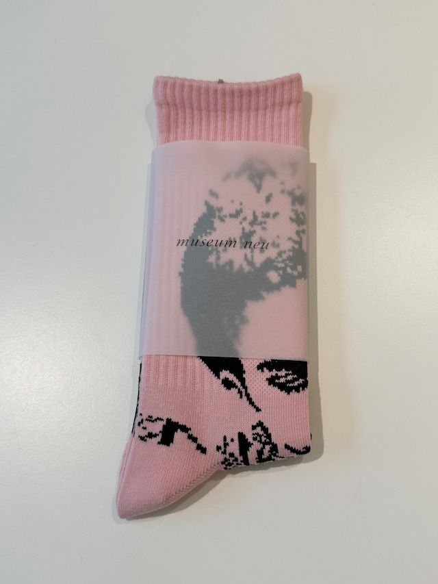museum neu/V263702 Frida Kahlo Hammock Socks DUSTY PINK