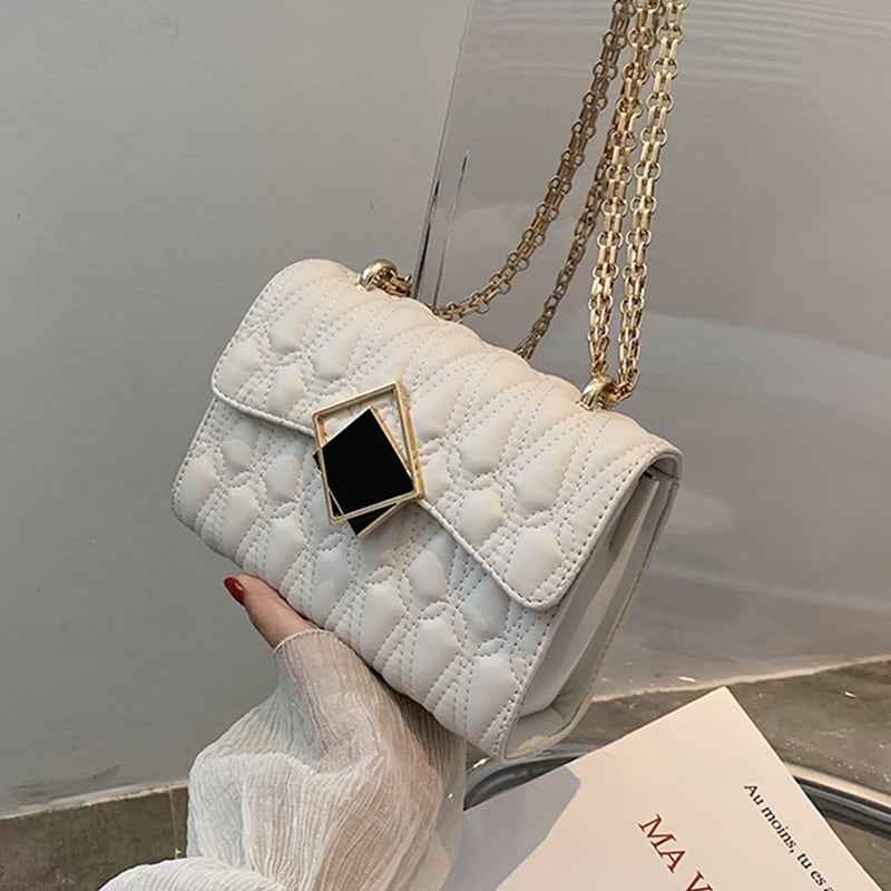 クロスボディバッグ女性バッグ2020ニューウェーブネットレッドファッションチェーンショルダーバッグサマーエインワイルドスモールスクエアバッグ Tiancai_Wing_Bag6117517