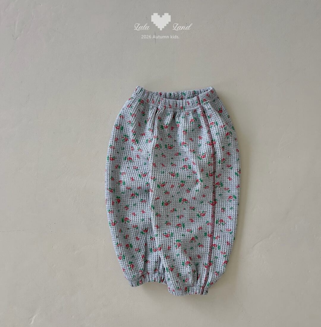 送料無料【予約】/ kids クロッフルジョガーパンツ /lalaland