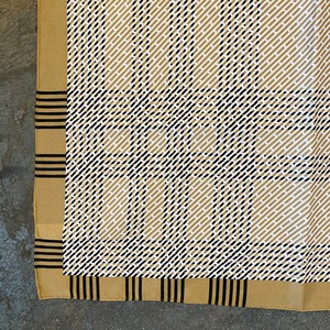 USED check design scarf