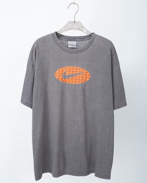 "NIKE" good fade both side print T-shirt