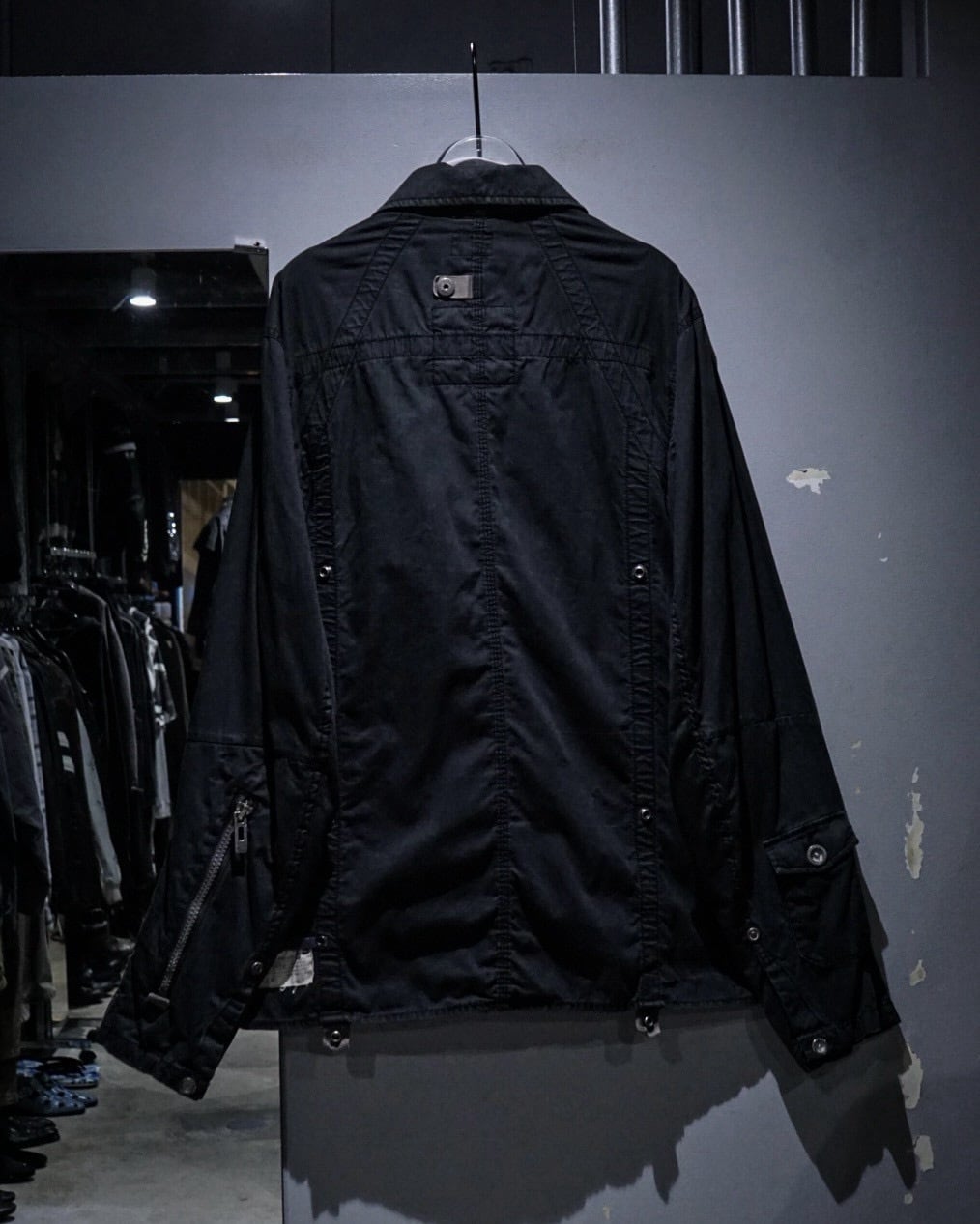 変形ジャケット archive gimmick ダブルジップ g.o.a. add (C) vintage】“G-STAR RAW” Various Gimmick Zip Up Jacket | Caka