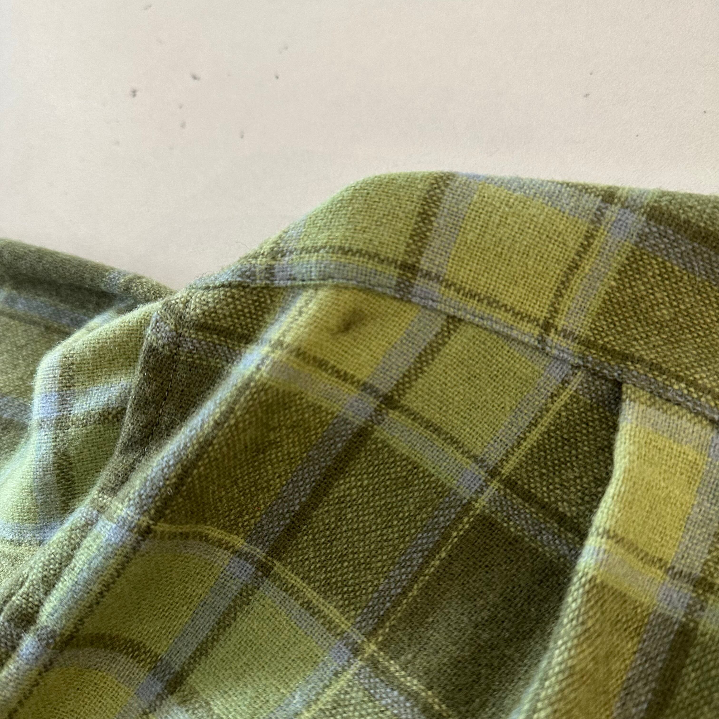 70s PEMDLETON Board Shirt Green | BerBerJin Yuhodo
