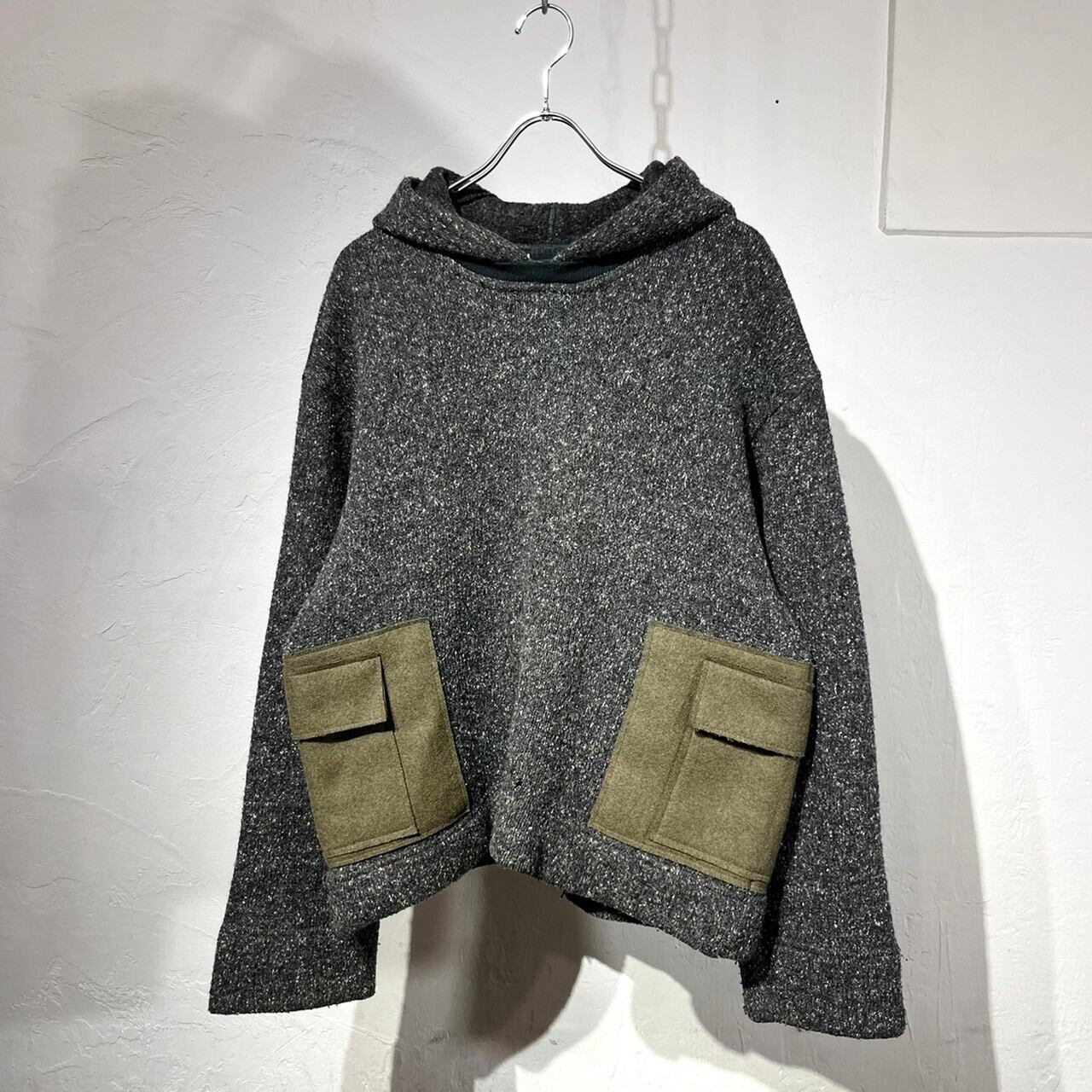 DOLCE&GABBANA Wool Knit Hoodie