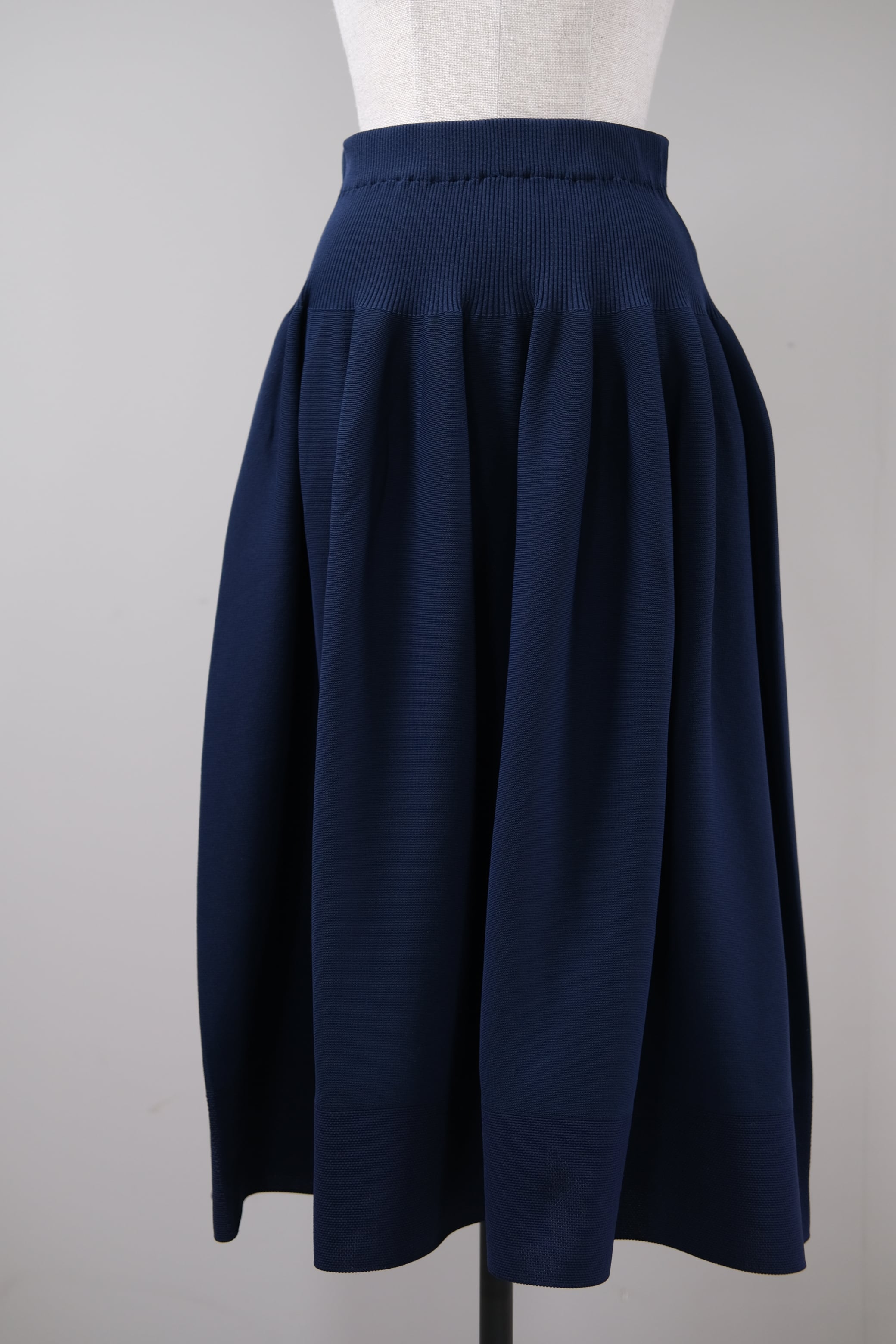 CFCL】RIVULET SKIRT - navy - | loop