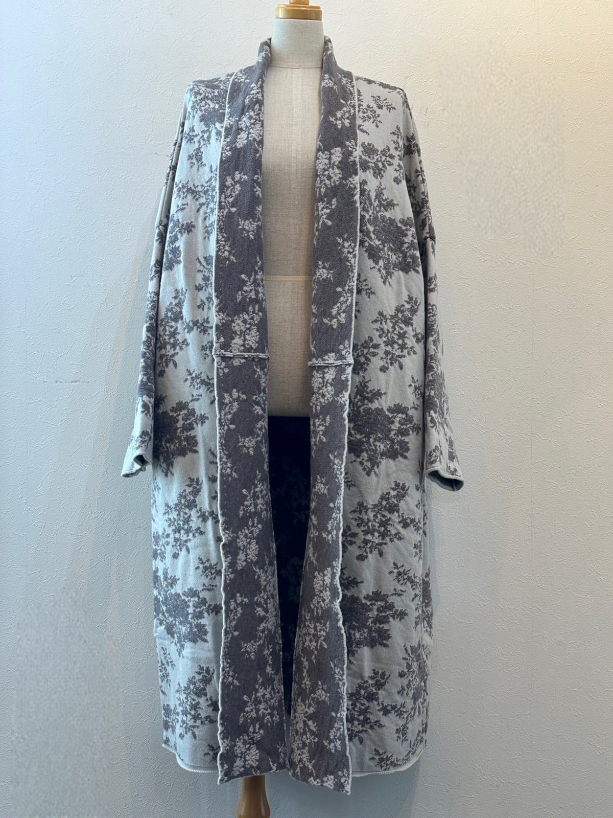 GASA 13233-06101 花柄ニットコート flower knit coat | lucerluca