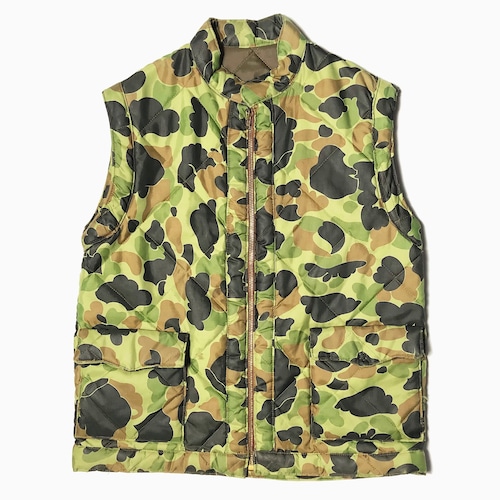 Vintage 60〜70's Frog Skin Camo Down Vest