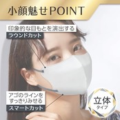 ビースタイル 立体タイプ シルバーグレー×ブルーグレー 20枚入 マスク 女性用 小顔 おしゃれ 不織布 息がしやすい 耳が痛くならない 花粉対策 ウイルス対策