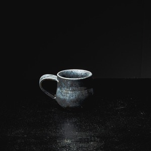 【DM販売】姫野翔太 × 青坊主 銀彩菊模様マグカップ&コーヒー豆セット【6番】