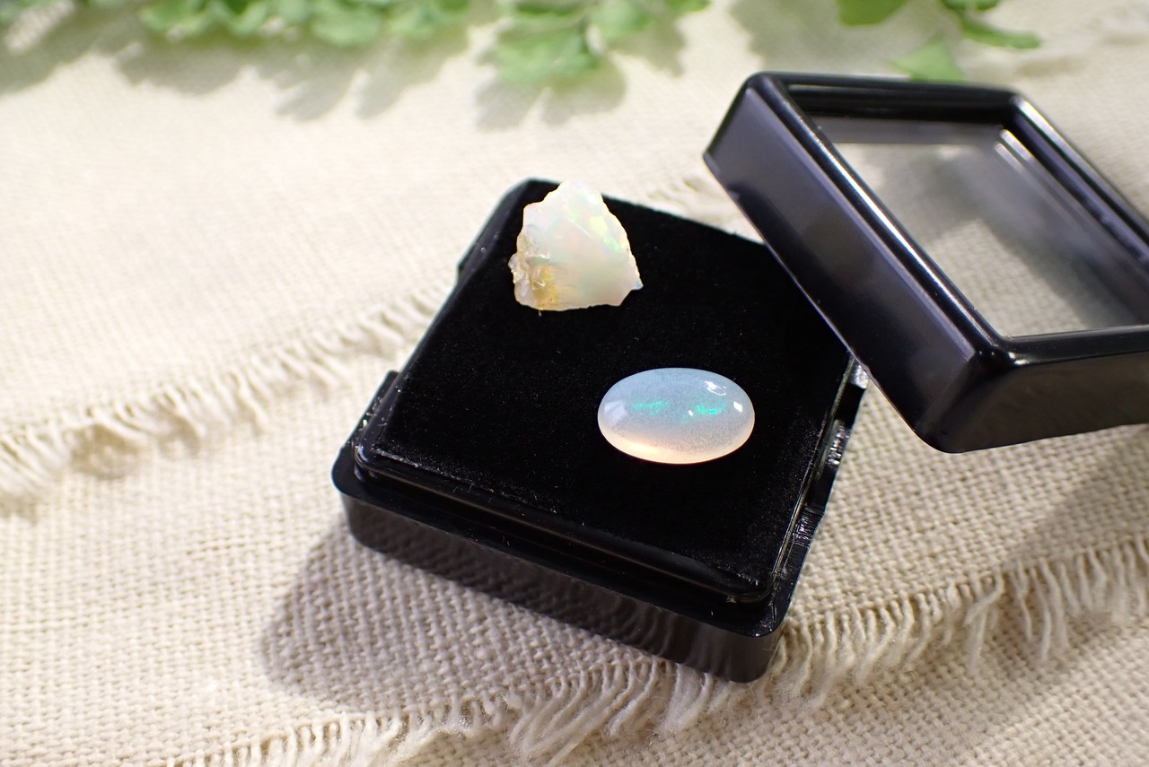 【原石セット】オパール　0.80ct/1.42ct　[C6‐822]