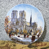 81's limoges paris plate