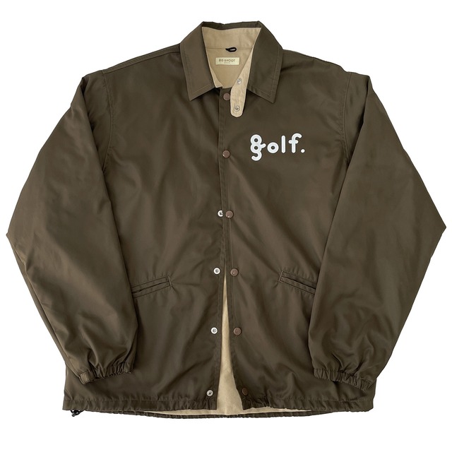 8GS COUNTRY CLUB COACH JACKET -BROWN-