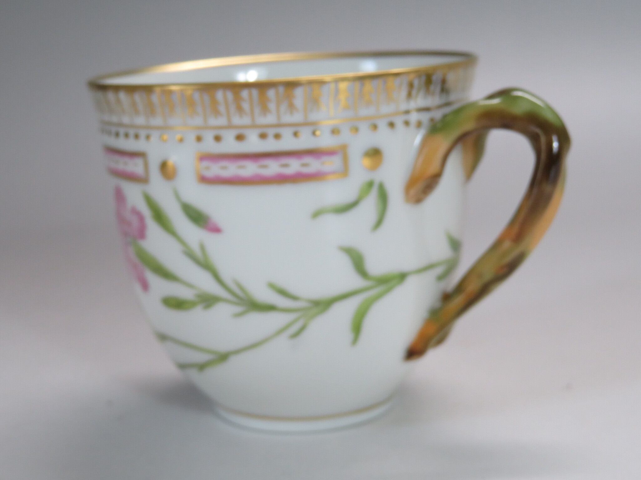 ロイヤルコペンハーゲン フローラダニカ  デミタスカップ ロイヤル・コペンハーゲン フローラダニカ カップ＆ソーサー（Veronica