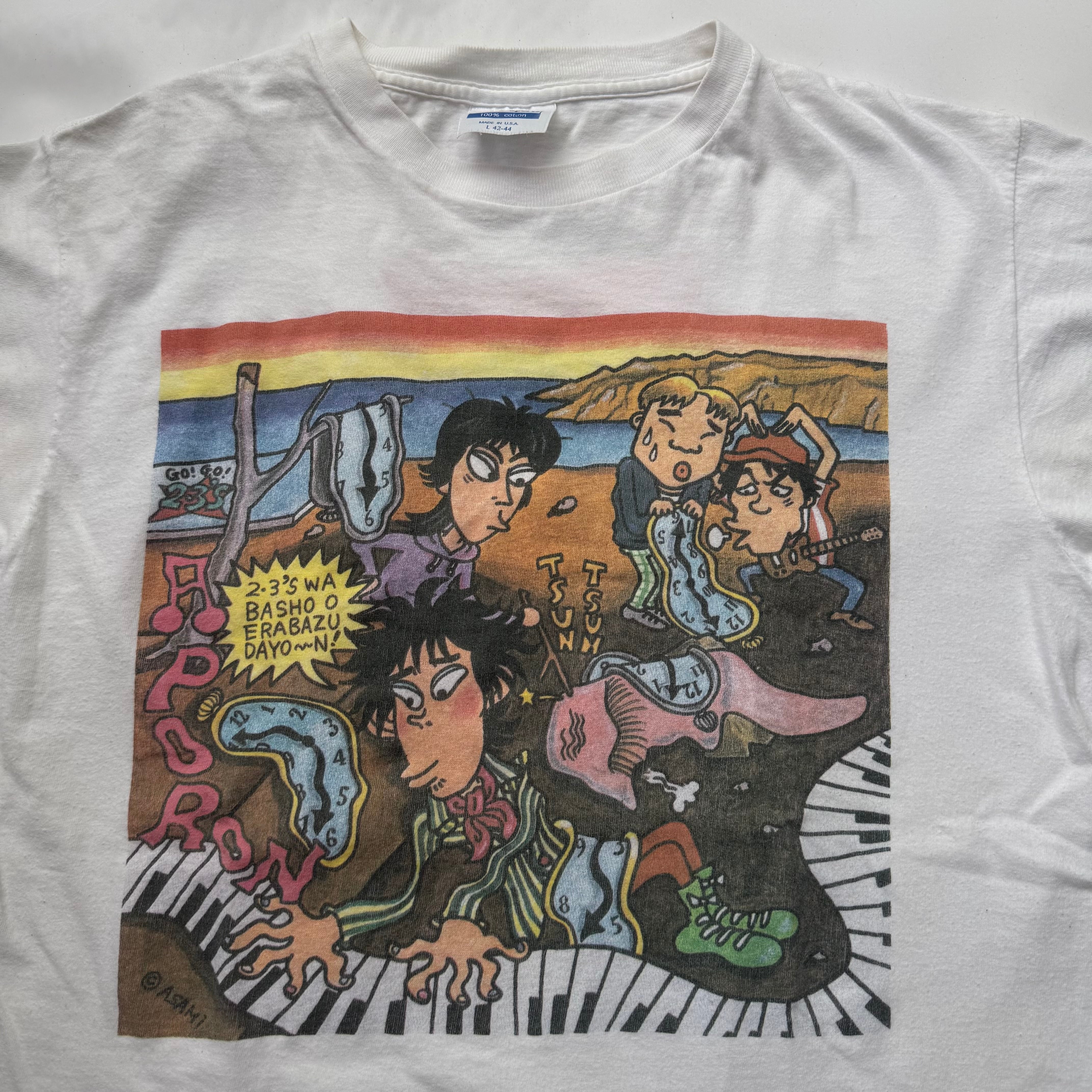 90's Vintage “忌野清志郎&2•3's” Made in USA Band Tshirt | 放課後の