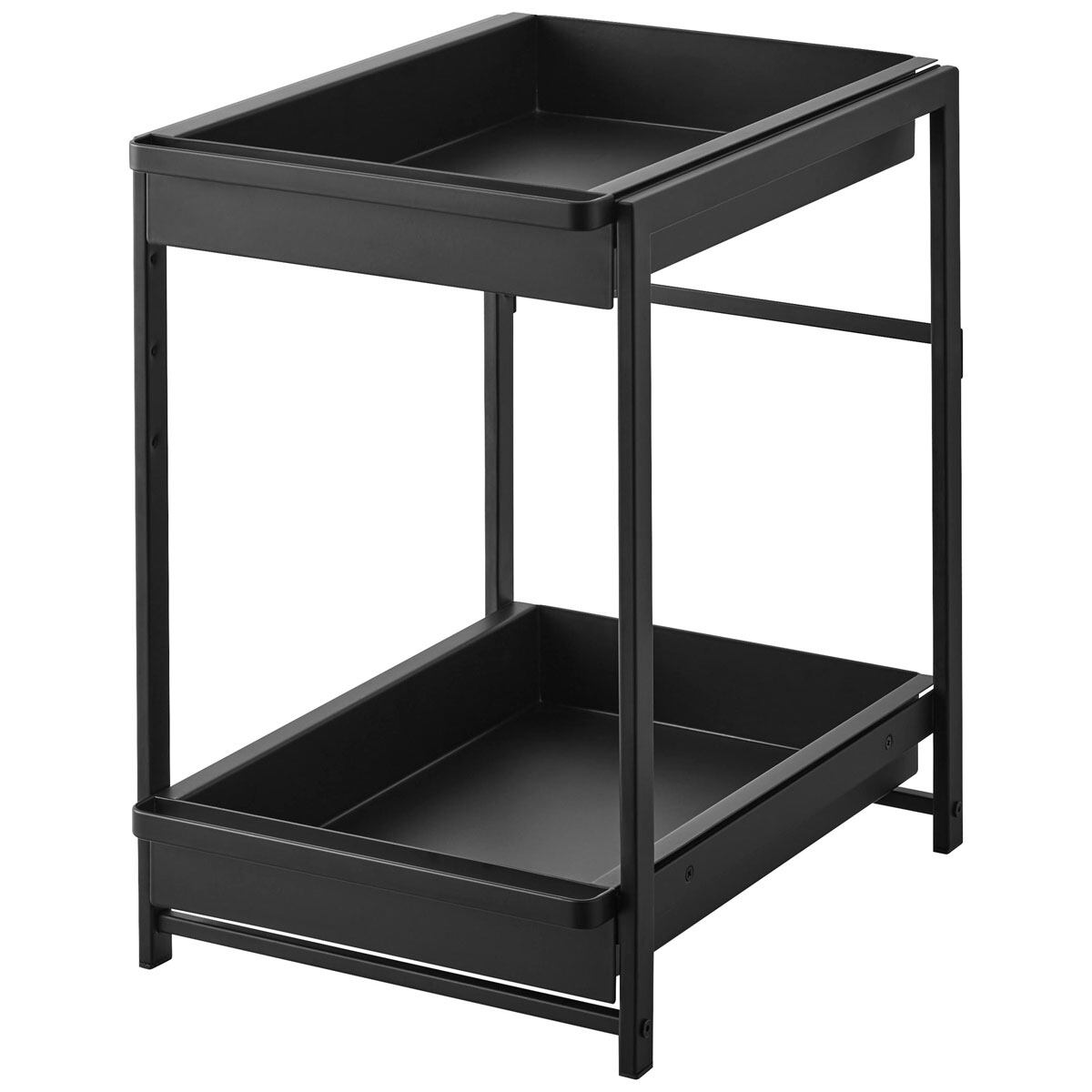 キッチン収納 山崎実業 tower タワー シンク下スライドラック 2段 1461