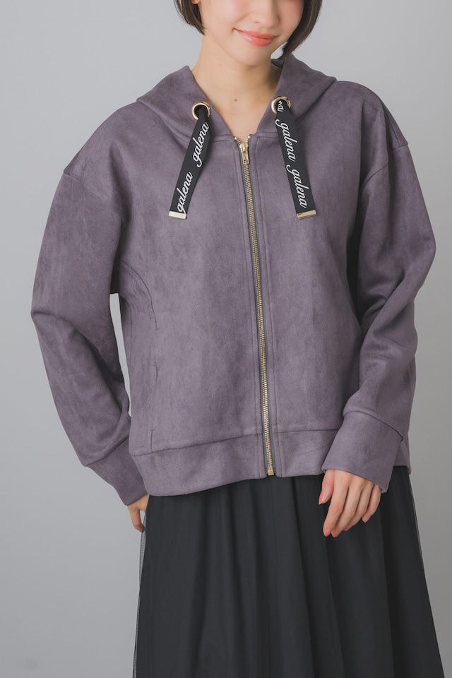 バックフレアスエードパーカー　70052-3113