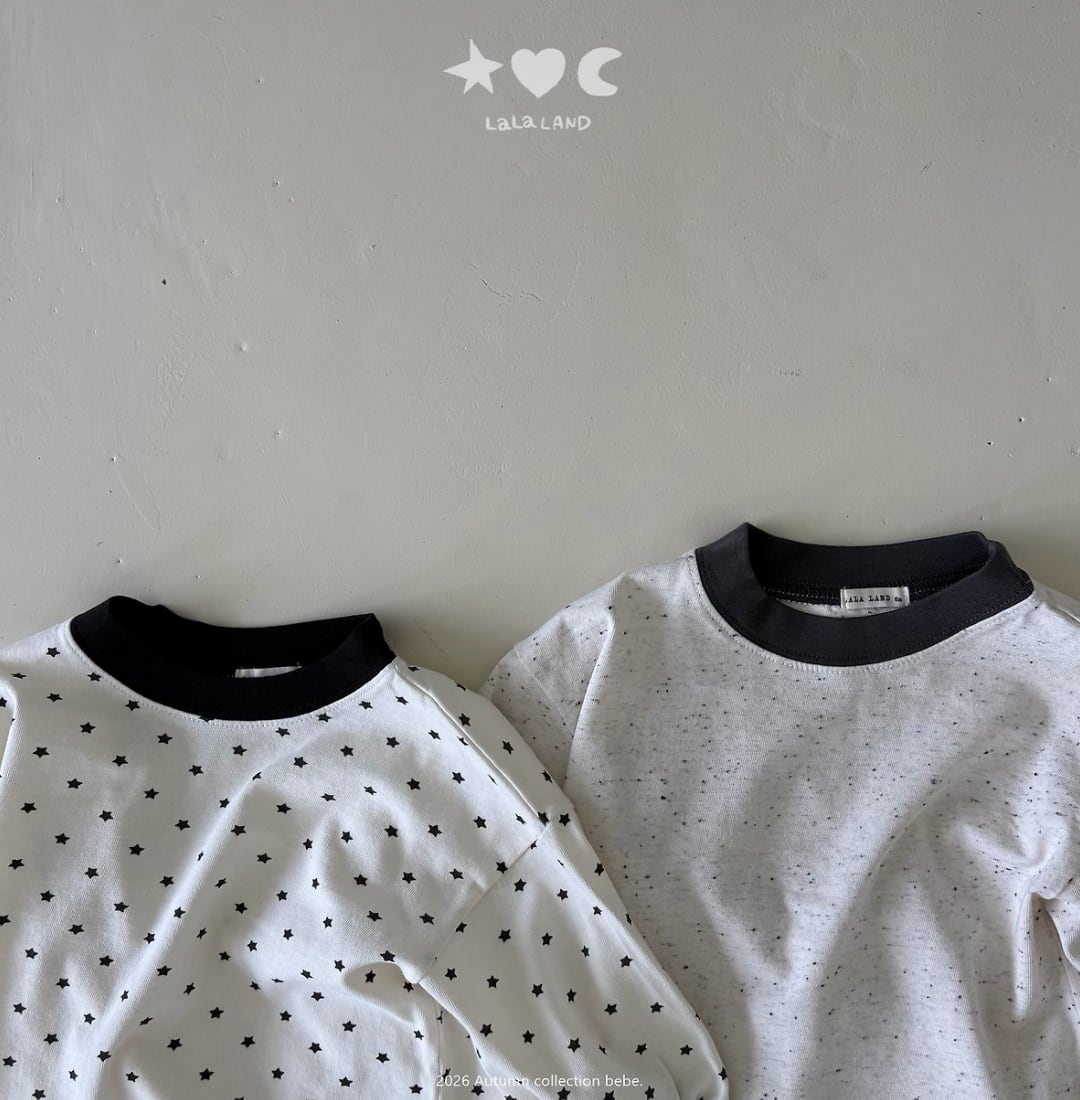 送料無料【予約】/  babyミックススターTシャツ /lalaland