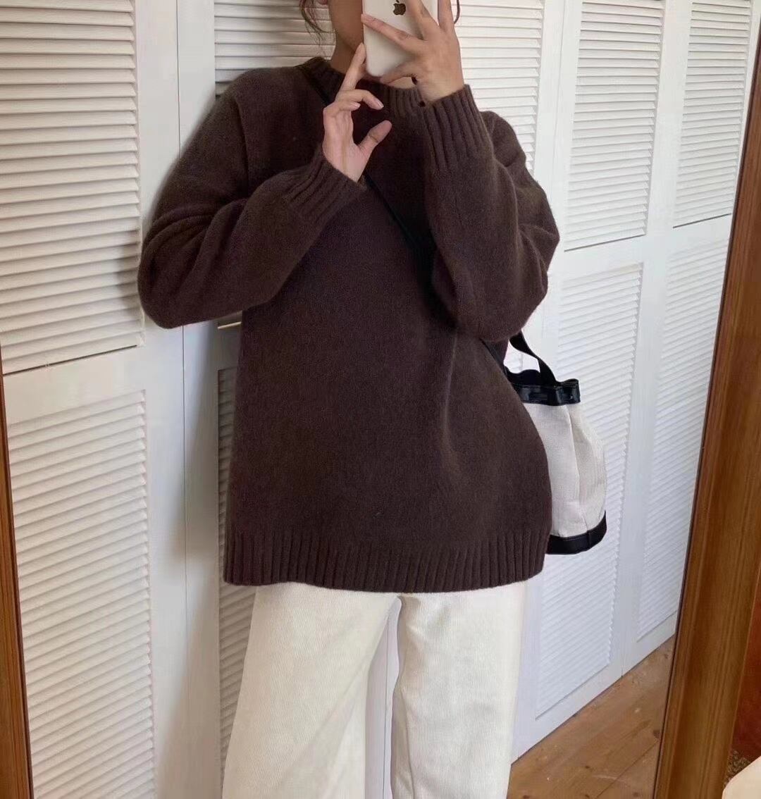 クルーネック ニット AJ2205-D13