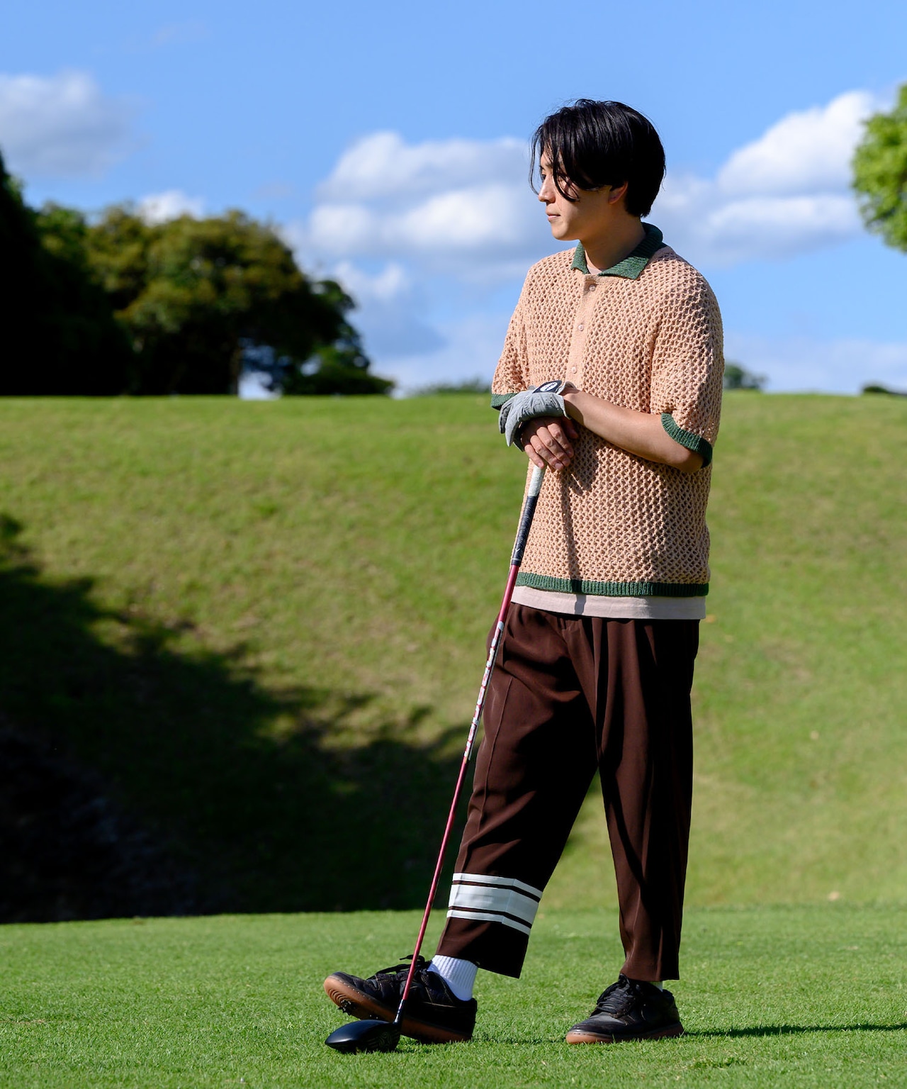 【RCGC】MESH KNIT POLO SHIRTS［RGK001］