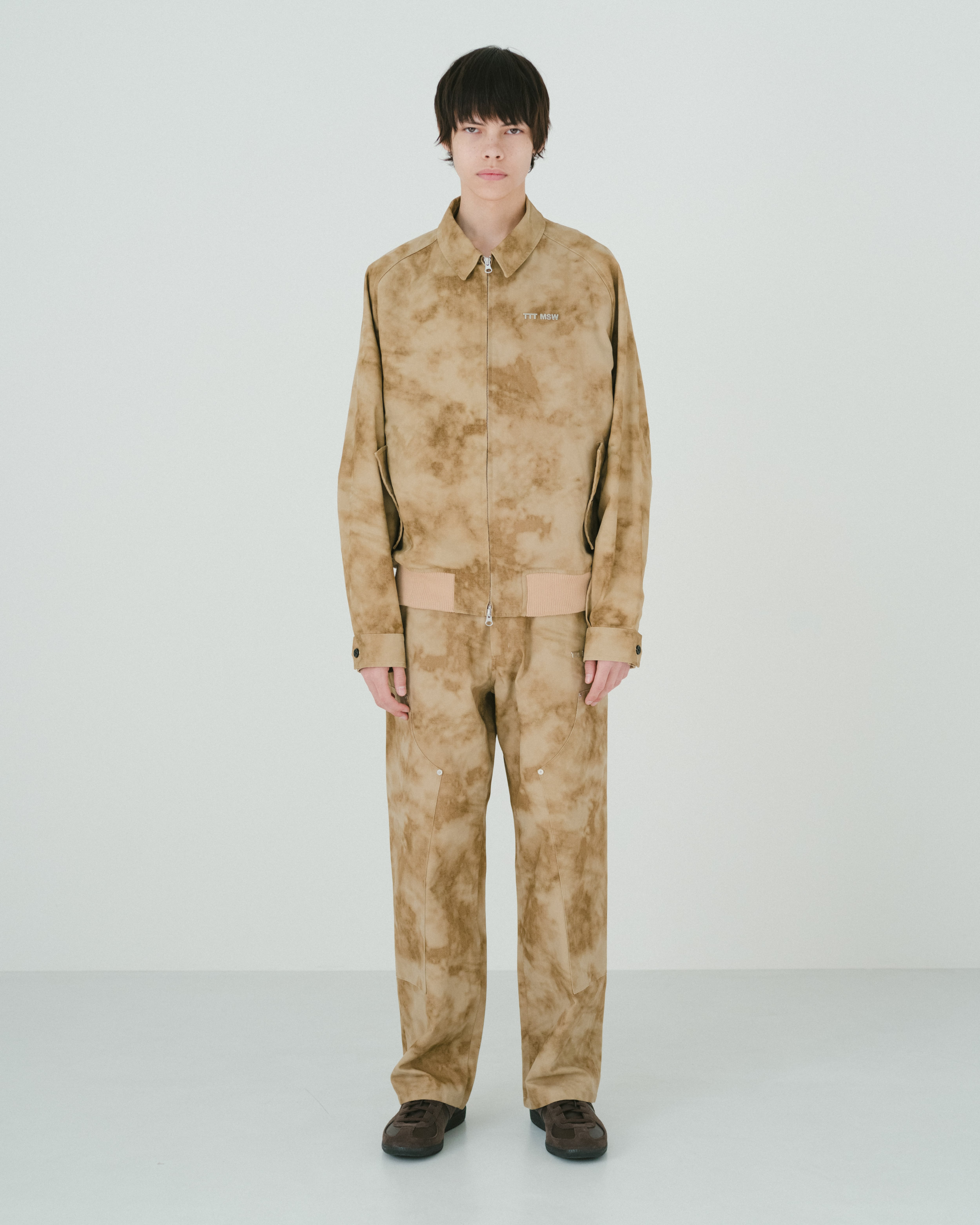 Camouflage double knee pants（BEIGE） | TTTMSW