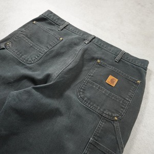 Carhartt double knee painter pants fade black W38L32 古着