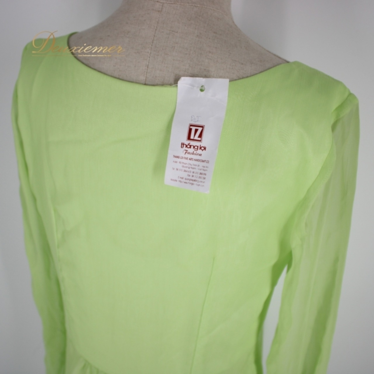 社交ダンス 衣装 スタンダード ドレス ワンピース レッスンウェア パーティ衣装 thang loi 黄緑 ライトグリーン系 無地 シンプル フレッシュ 輝く 大きく広がる裾 ダンス映え おしゃれ 女性用 着やすい シンプルデザイン イベント用 体型カバー 130cm丈 伸縮性なし ルームウェア コスチューム