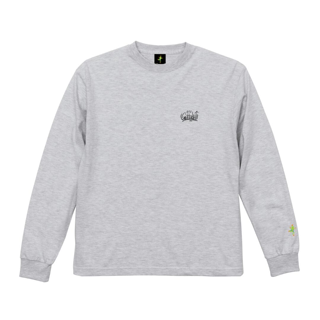 金森隆志着用 レイドジャパン ロングTシャツ LサイズASH 金森隆志着用 レイドジャパン ロングTシャツ LサイズASH
