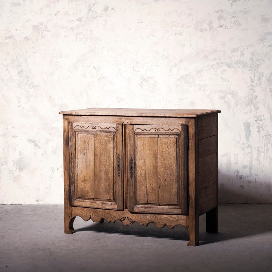 サイドボード/フレンチサイドボード/収納/オーク/剥離/店舗什器/ディスプレイ/オーク/1880年代