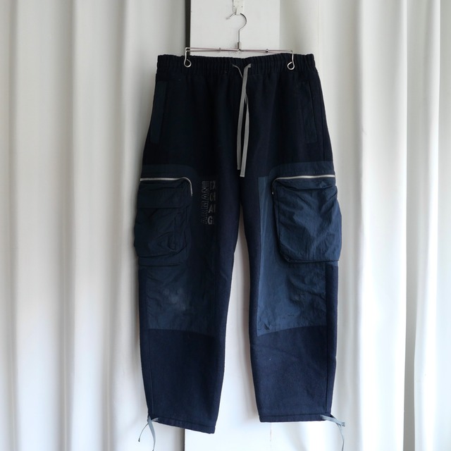 ARMANI EXCHANGE MIXED WOOL CARGO PANTS