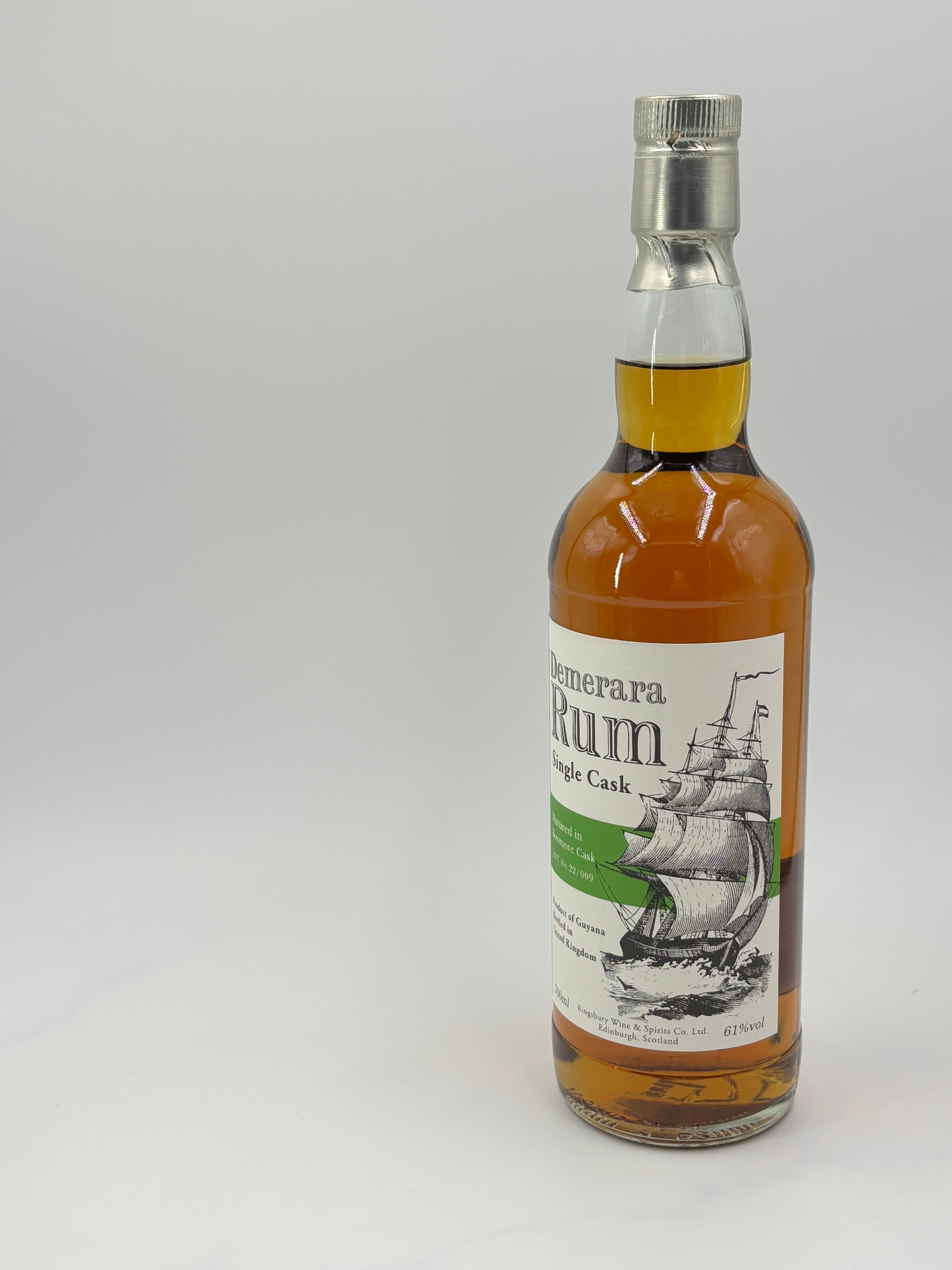 キングスバリー デメララ ダブルマチュア―ドラム ボウモアカスク(700ml