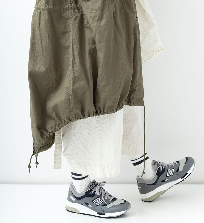 Veritecoeur VC-2521 フィッシュテールパーカ (KHAKI) | hanahana Veritecoeur VC-2521 フィッシュテールパーカ (KHAKI) | hanahana