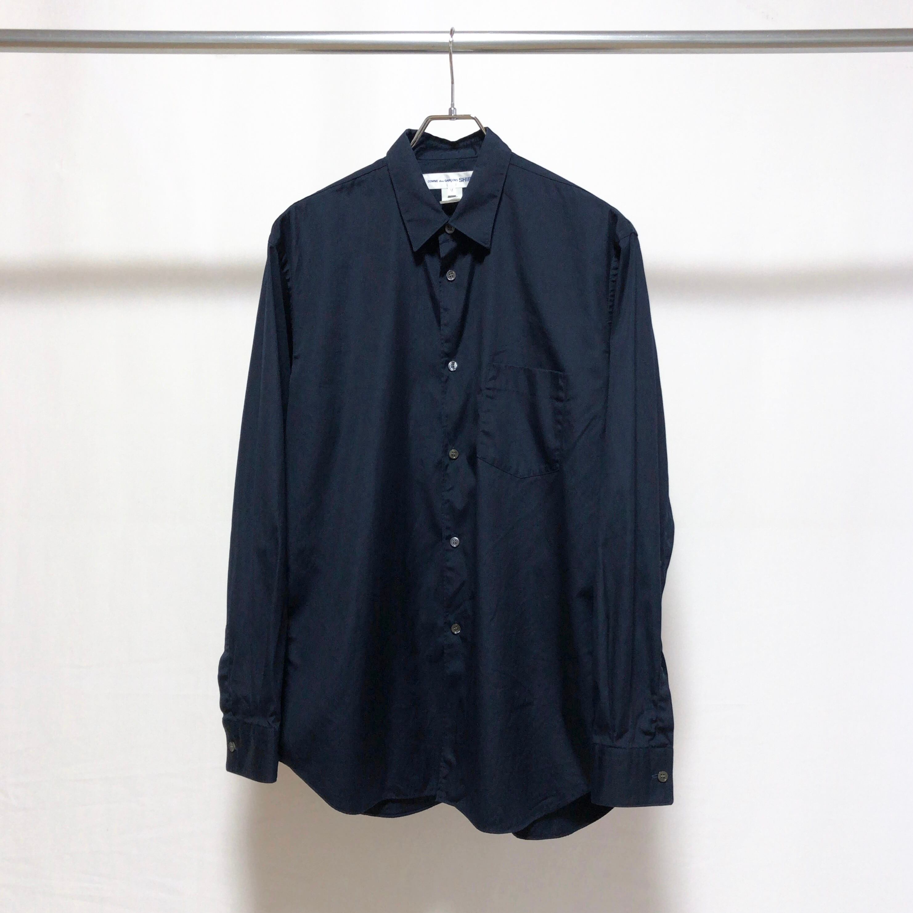 COMME des GARCONS SHIRT / Regullar Collar Solid Shirt 