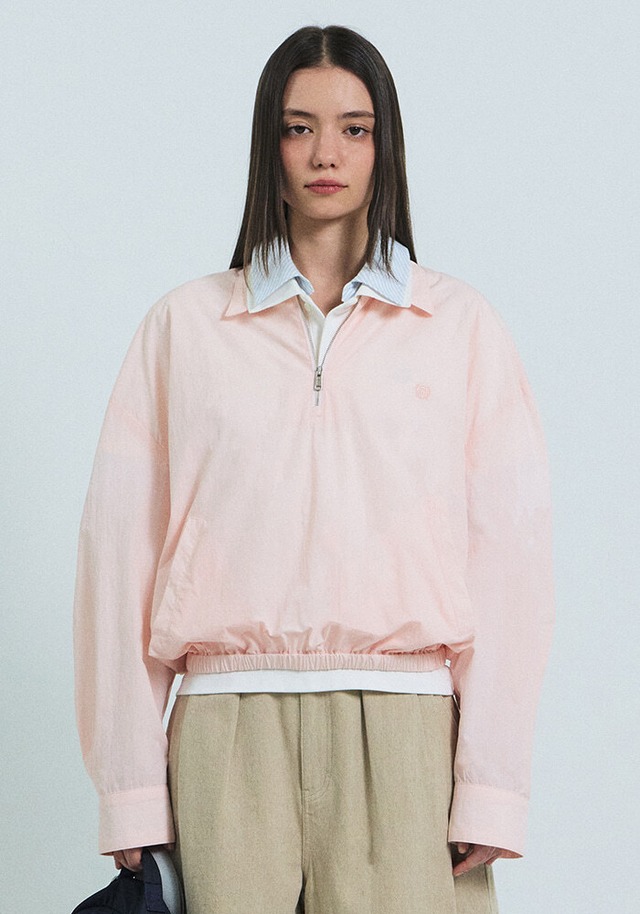 [GROVE] LUAN HALF ZIP-UP 正規品 韓国ブランド 韓国ファッション 韓国代行 日本 店舗  ブランド グローブ grvr 通販