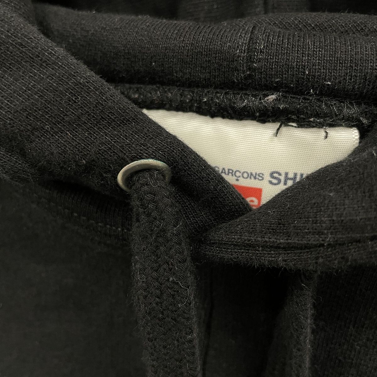 SUPREME×COMME des GARCONS SHIRT/シュプリーム×コムデギャルソンシャツ【18AW】Split Box Logo  Hooded Sweatshirt パーカー/M