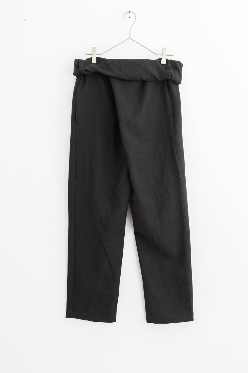 COSMIC WONDER and woven cotton wrapped pants