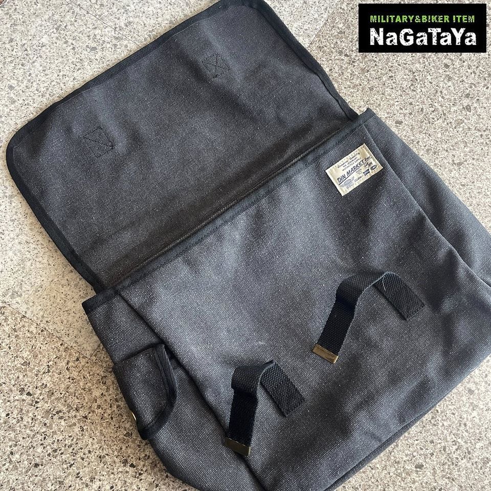 DIN MARKET ディーンマーケット 2WAY ビンテージキャンバス サドル