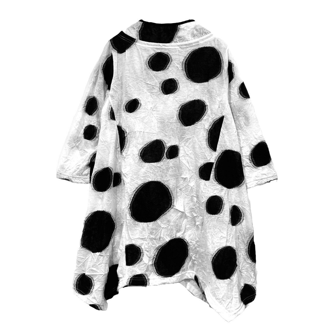 乱玉キャッチワッシャーイレギュラーカットチュニック【250-3256】
