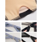 フローラルアート ショートスリーブレオタード 4色展開 L1322